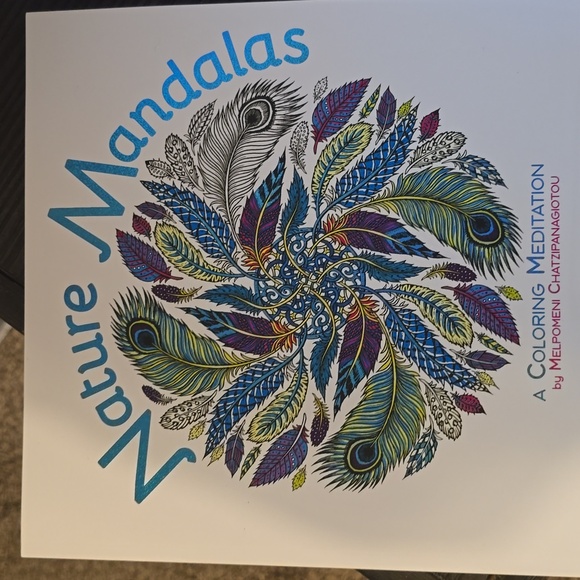 Nature Mandalas and Circle of Life Coloring Books - Picture 2 of 8
